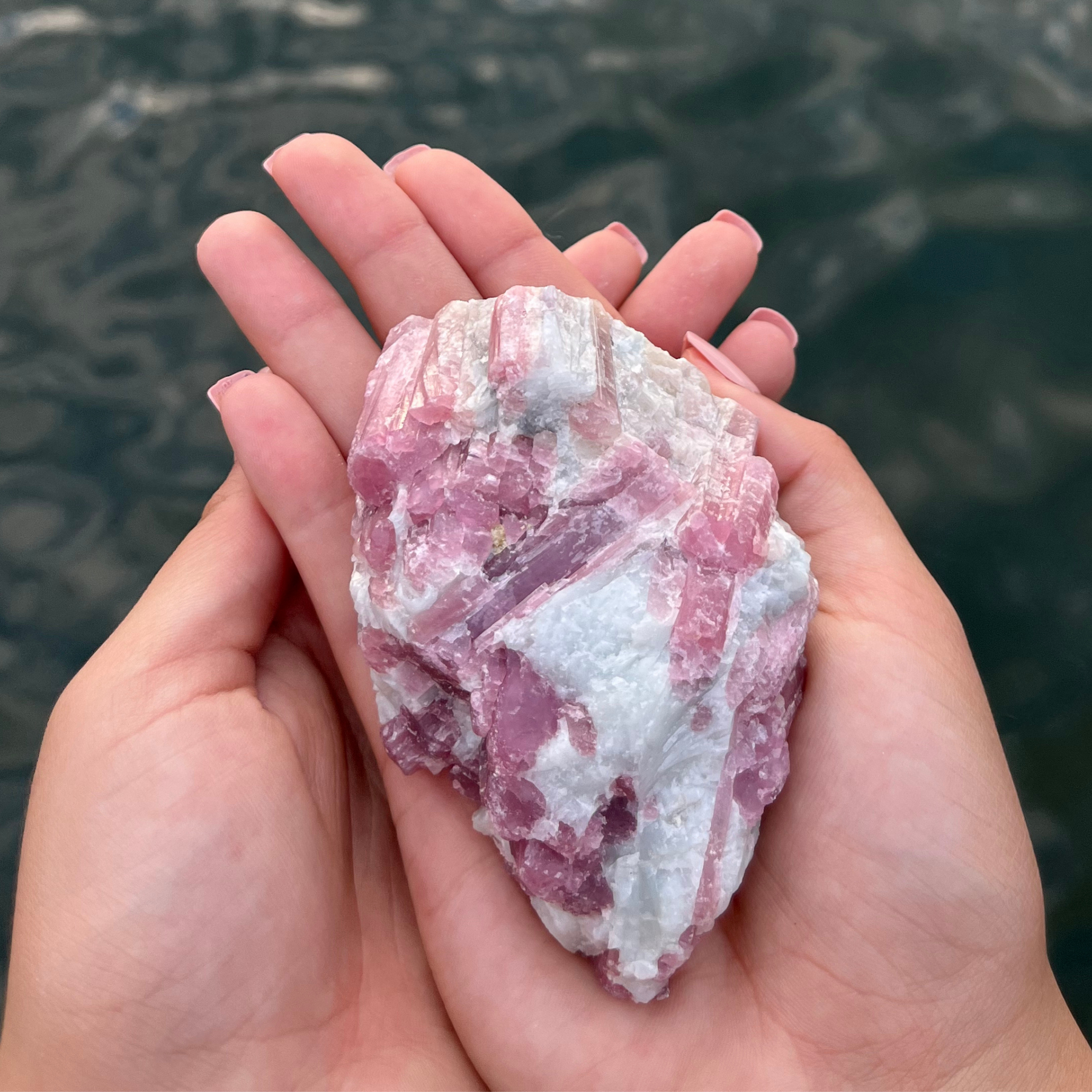 Raw Pink Tourmaline