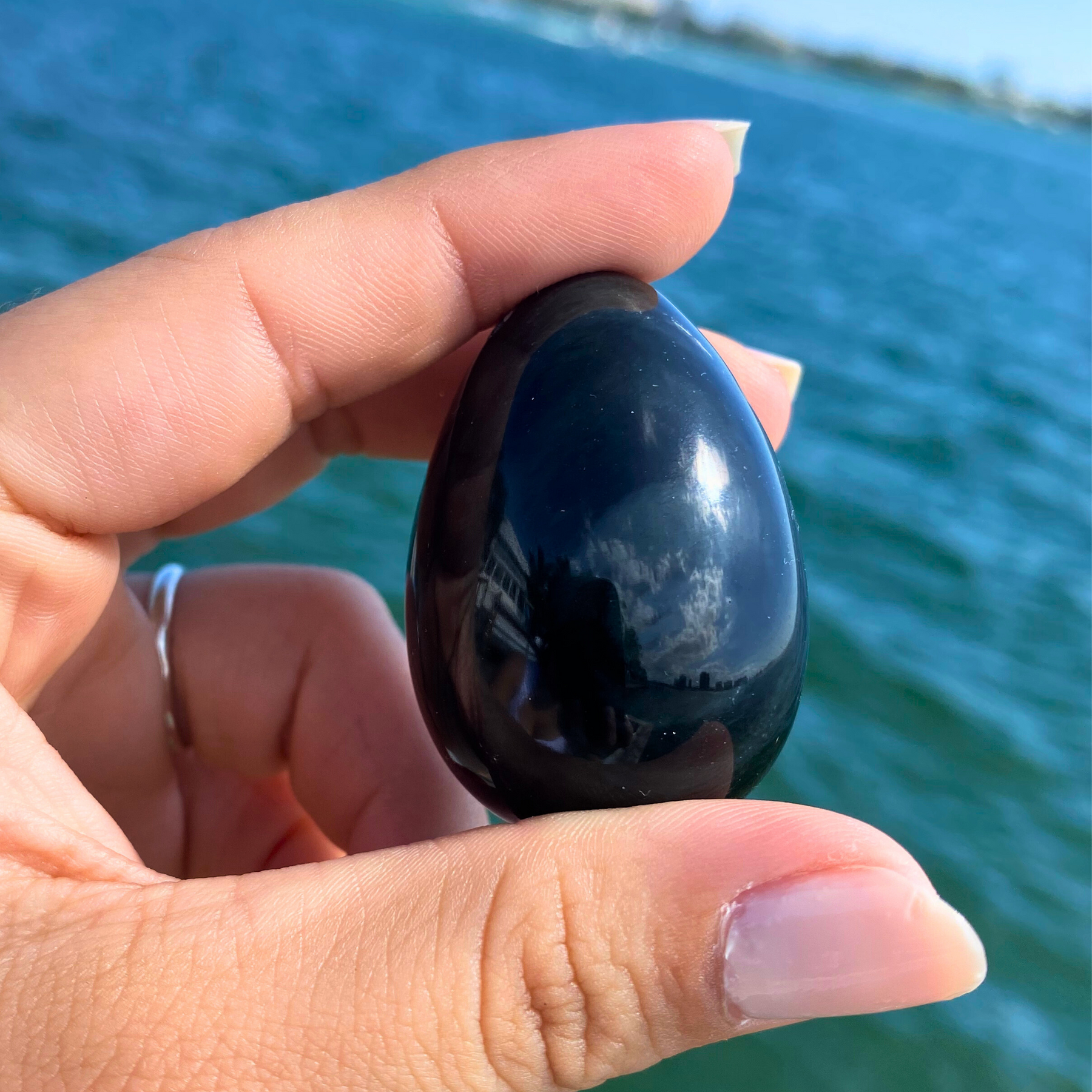 Obsidian Yoni Eggs
