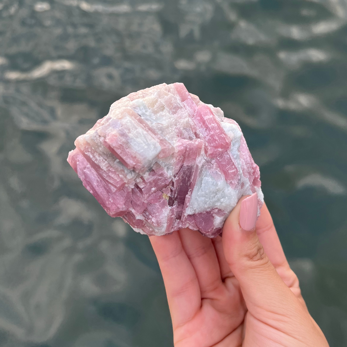 Raw Pink Tourmaline