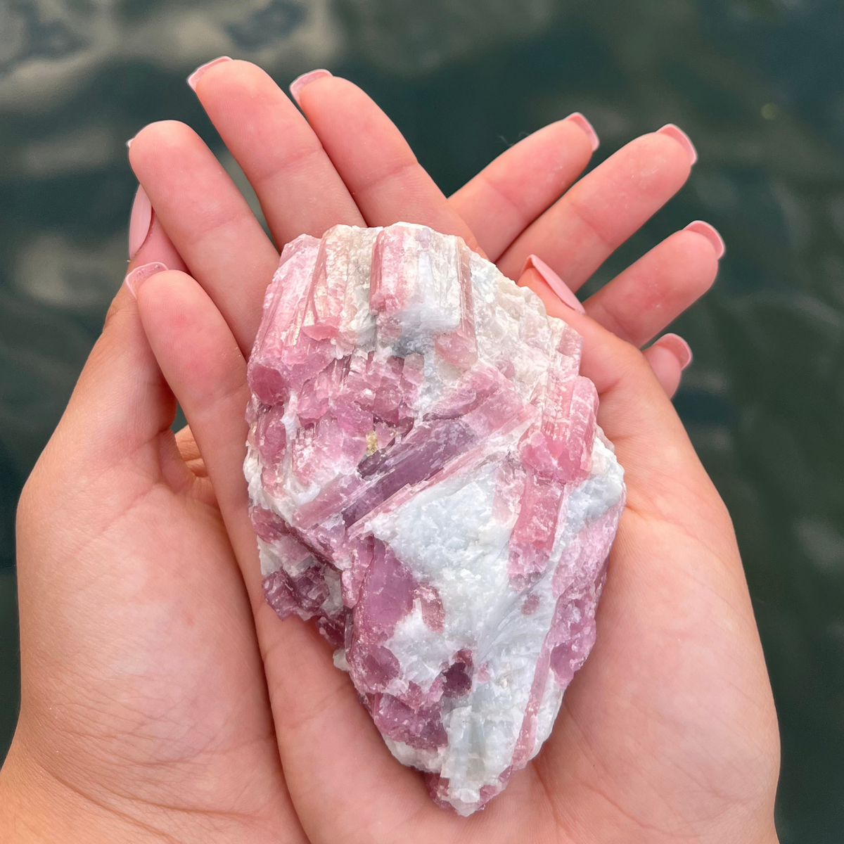 Raw Pink Tourmaline