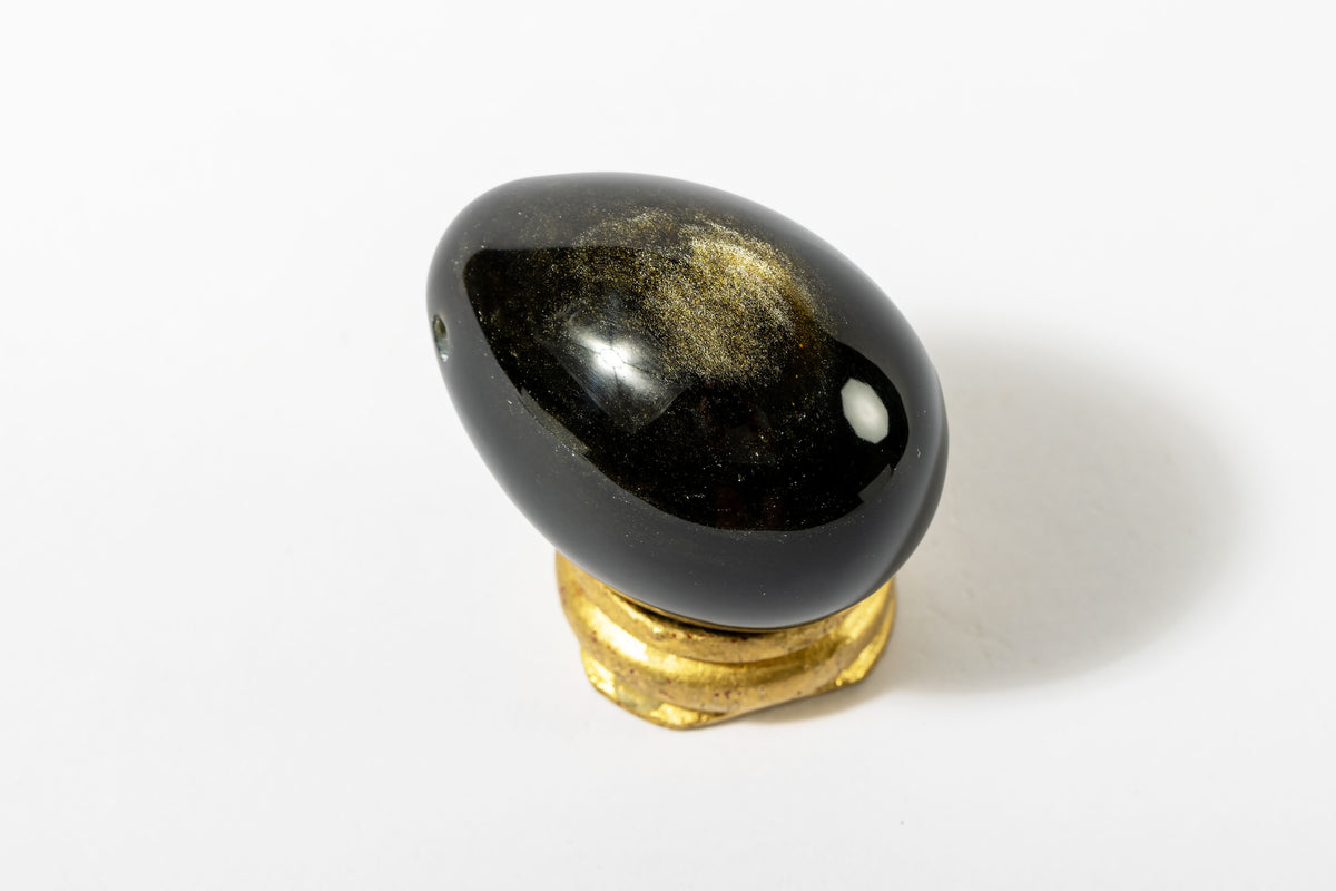 Obsidian Yoni Eggs