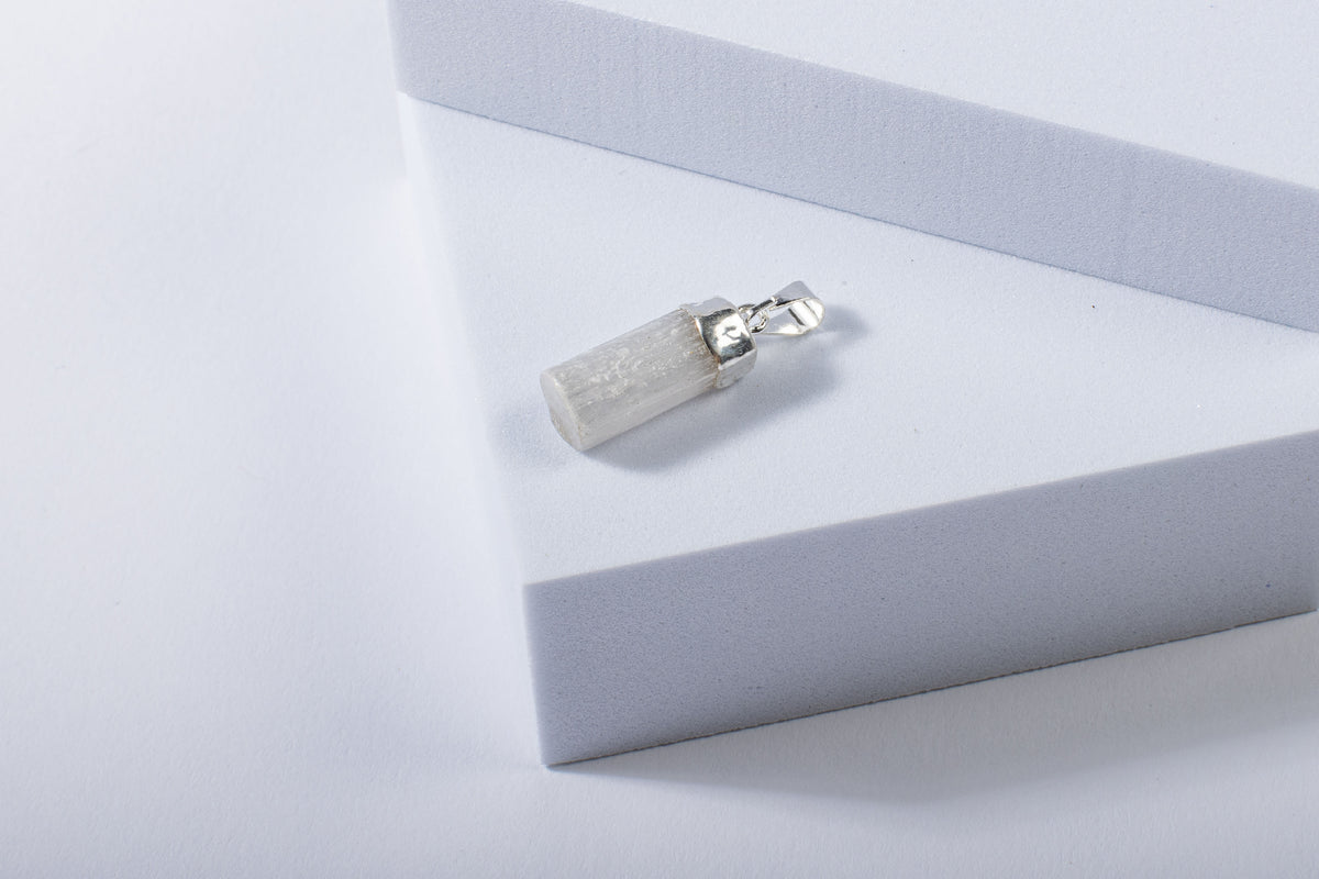 Selenite Pendant