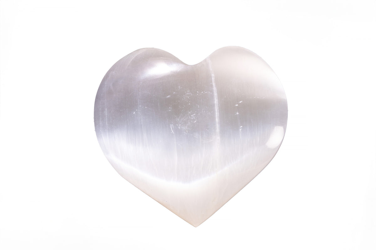 Selenite Heart