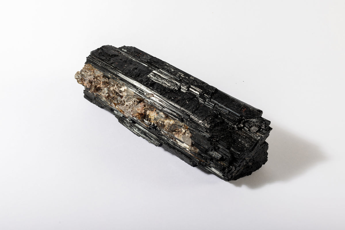 Black Tourmaline Pieces - High Grade