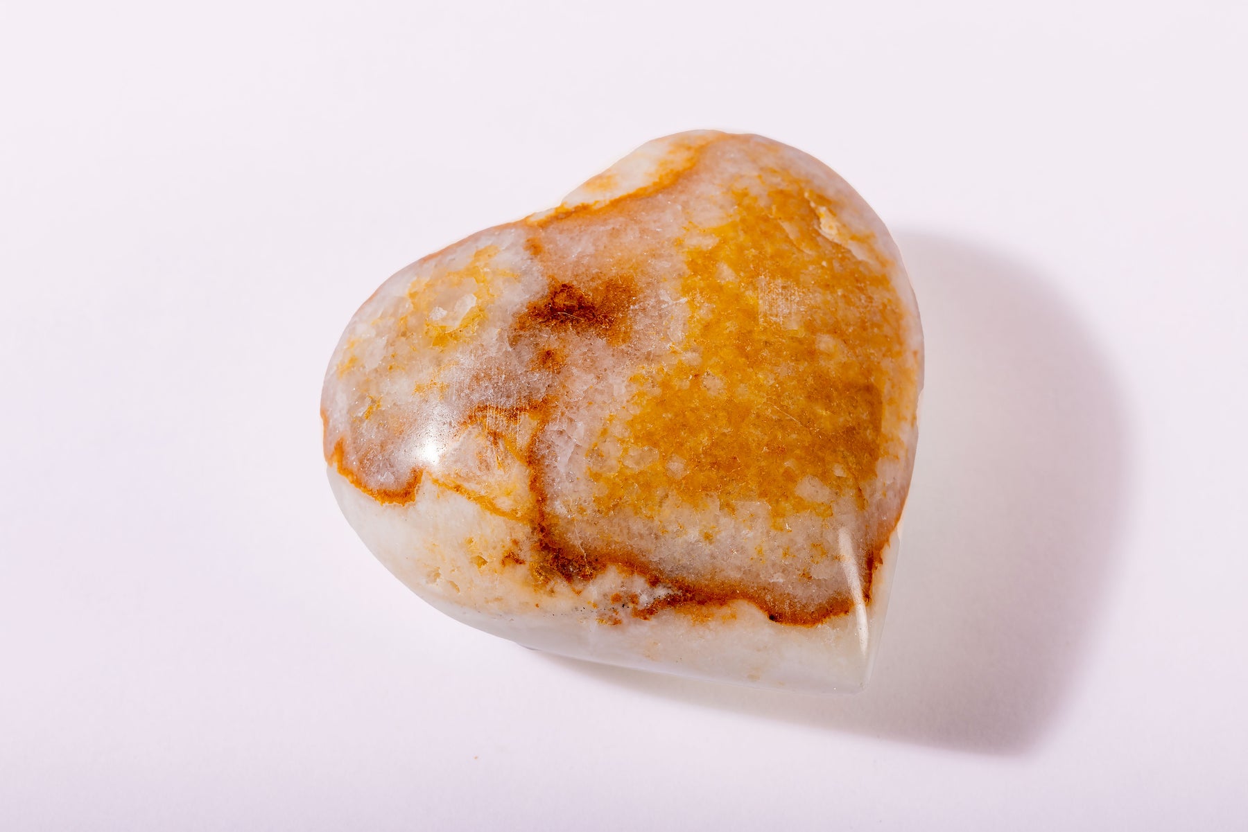 Rose Quartz Heart