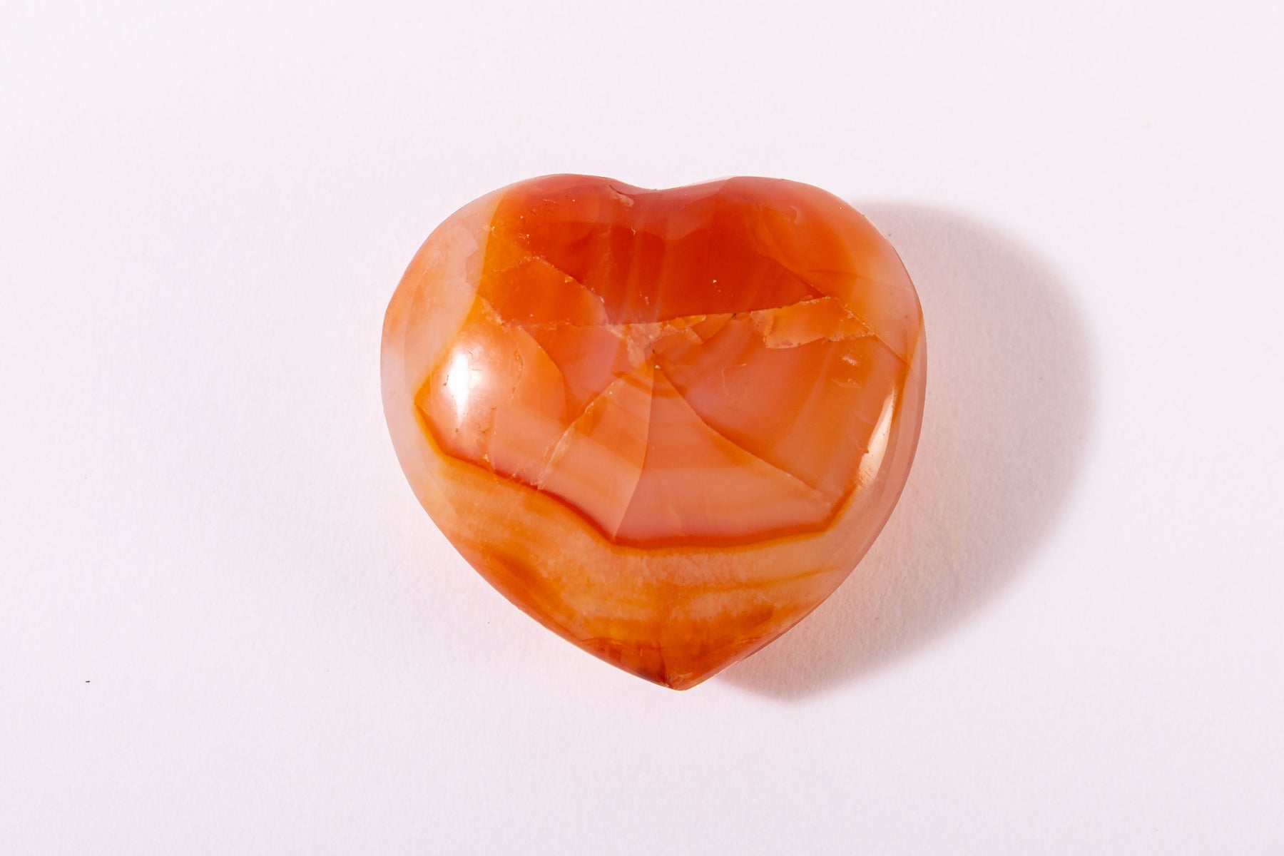 Rose Quartz Heart