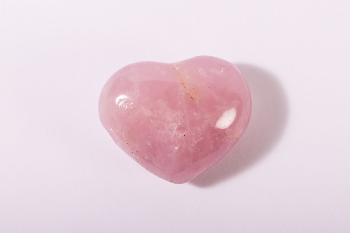 Rose Quartz Heart