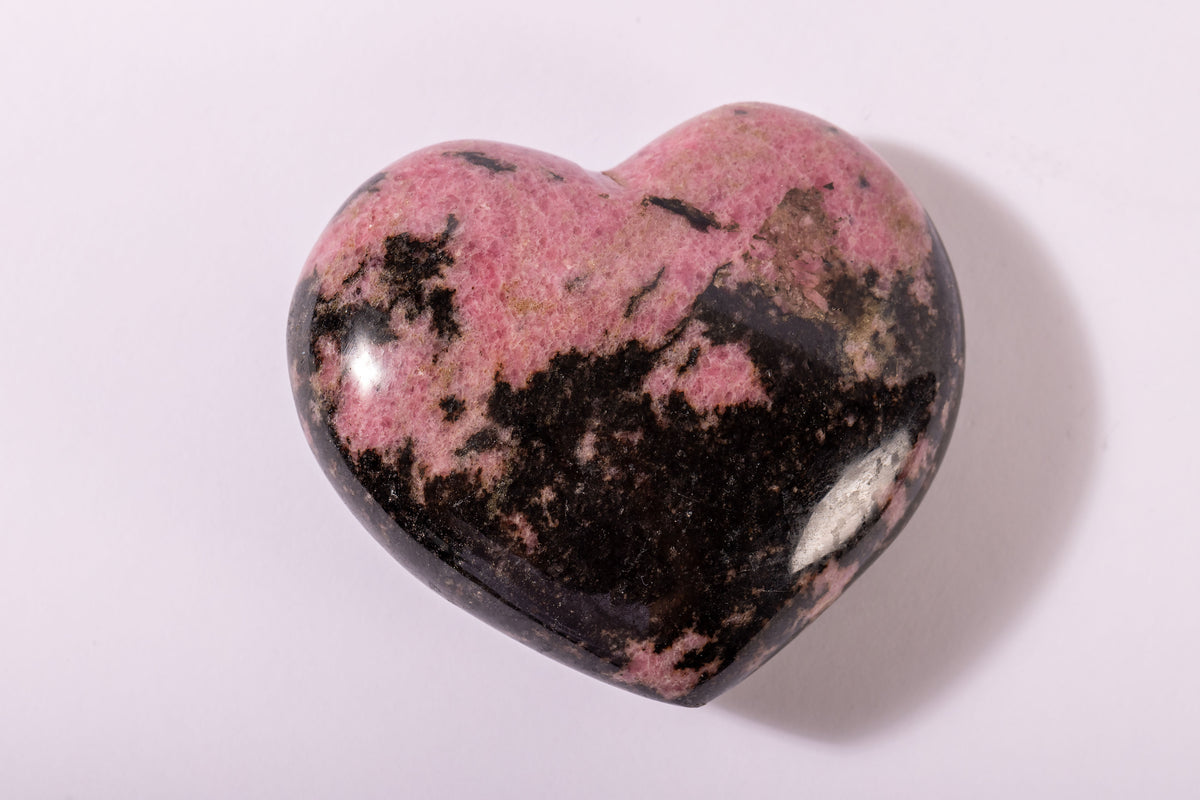 Rhodonite Heart