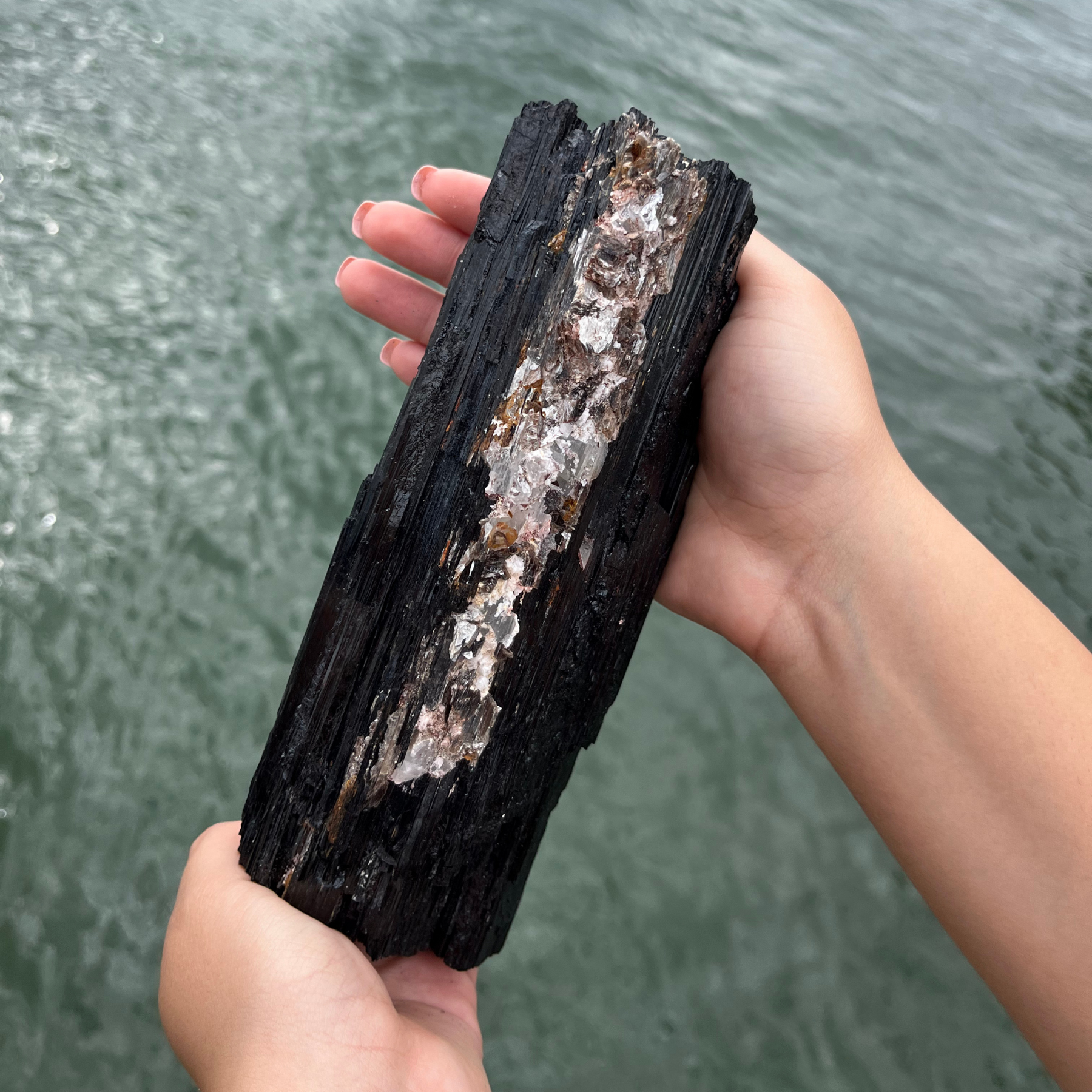 Black Tourmaline Chunk