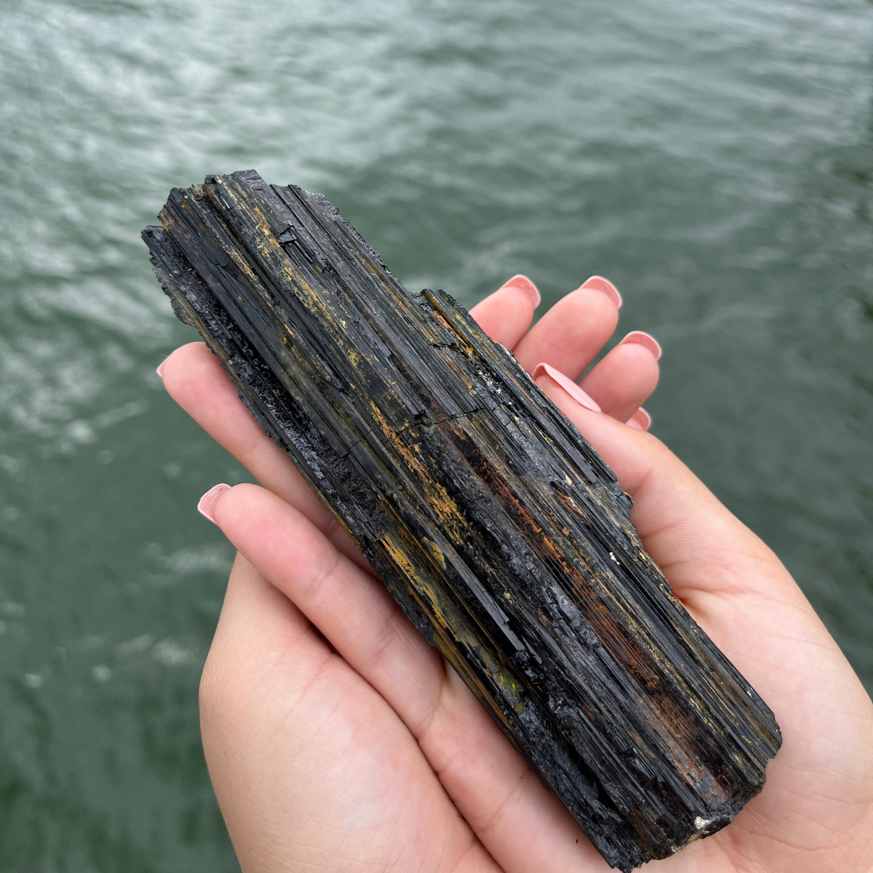 Black Tourmaline Chunk
