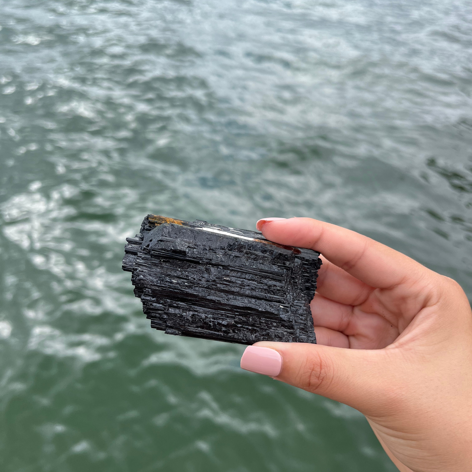 Black Tourmaline Chunk