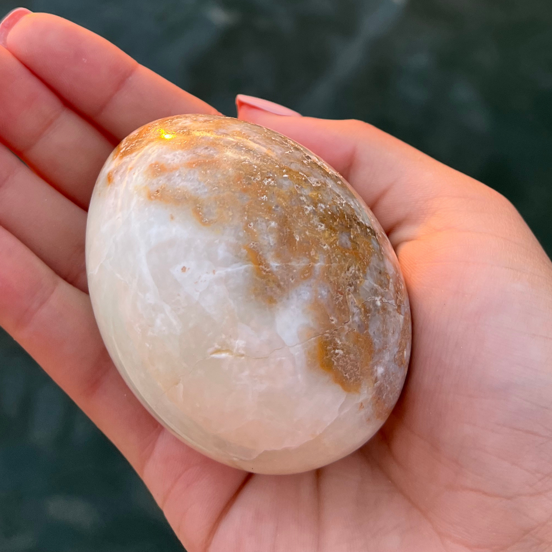 Caribbean Calcite Egg
