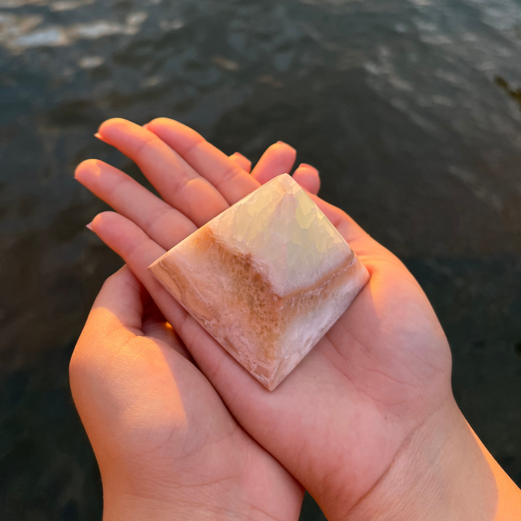 Caribbean Calcite Pyramid