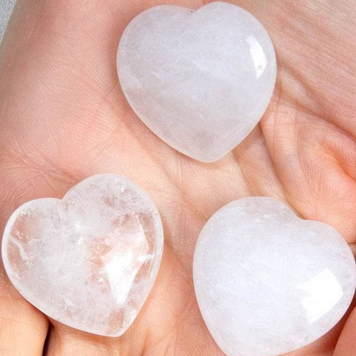 Clear Quartz Heart
