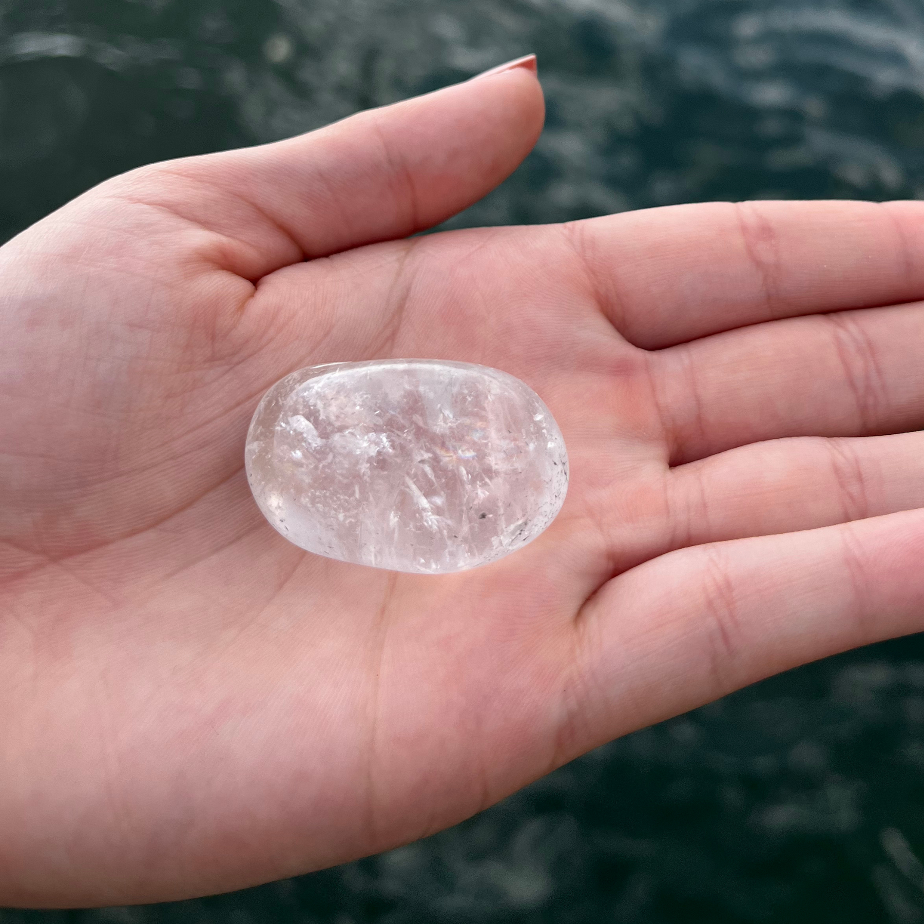 Clear Quartz Tumble