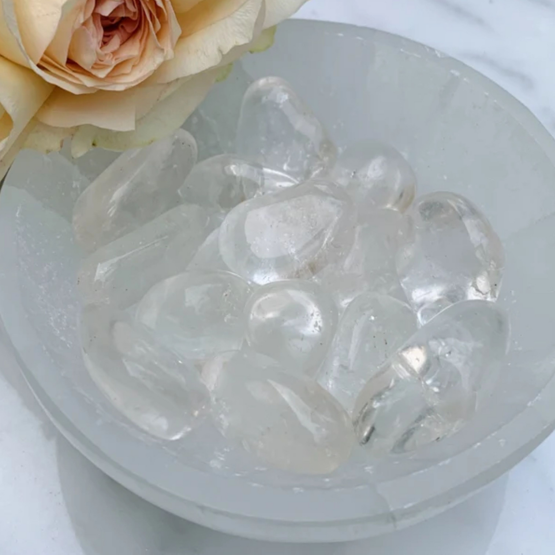 Clear Quartz Tumble