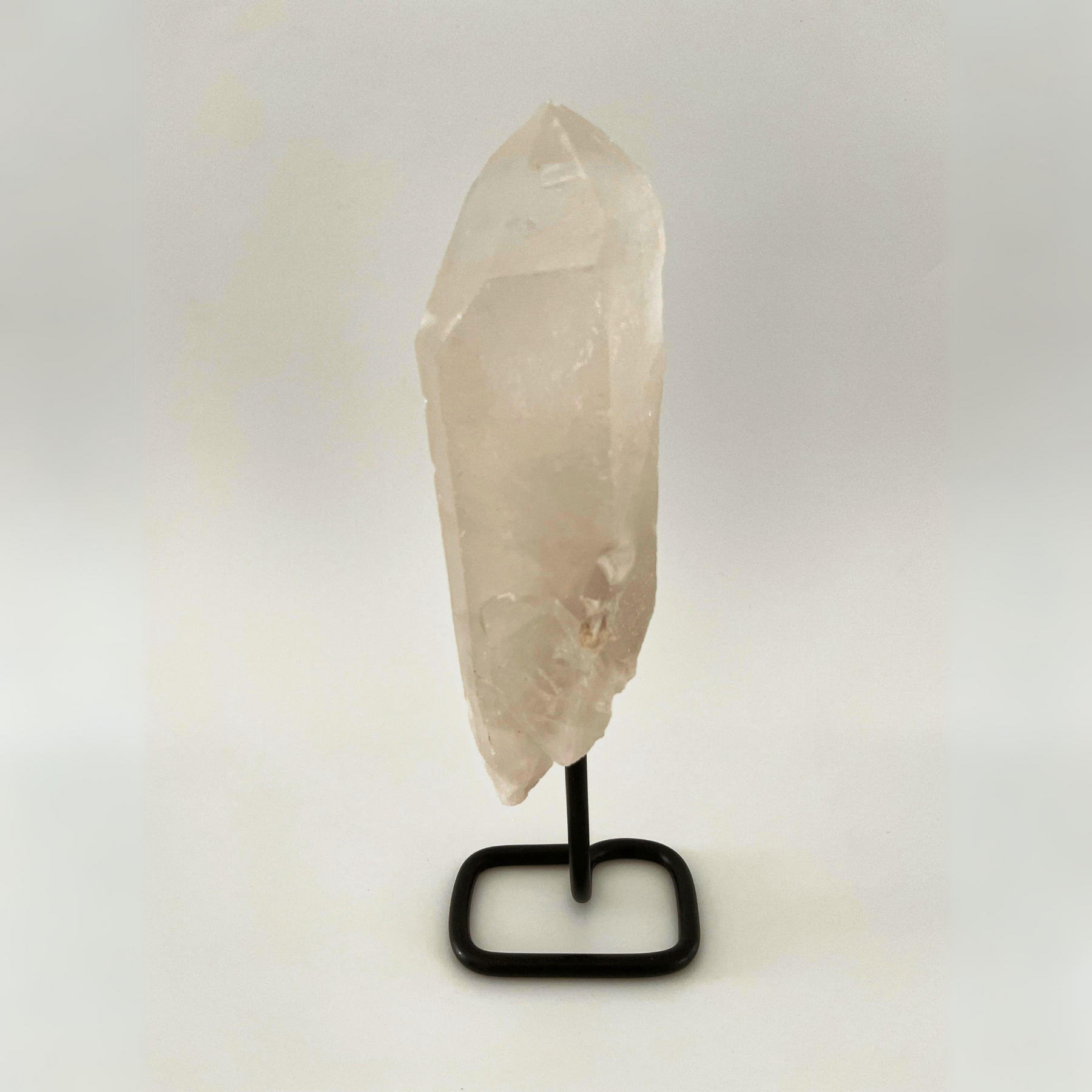 Clear Quartz Point on Stand