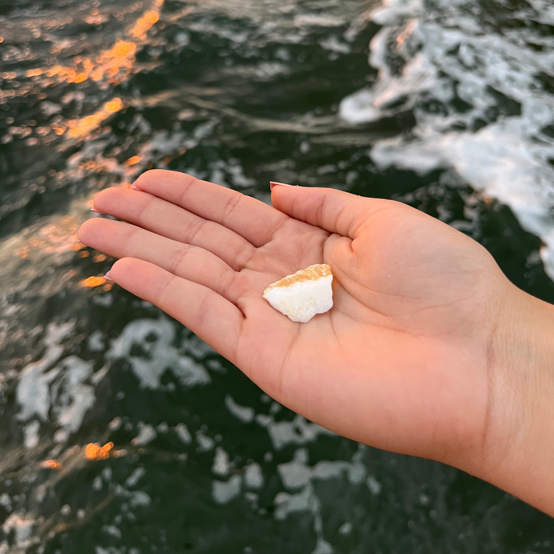 Orange Calcite Crystal