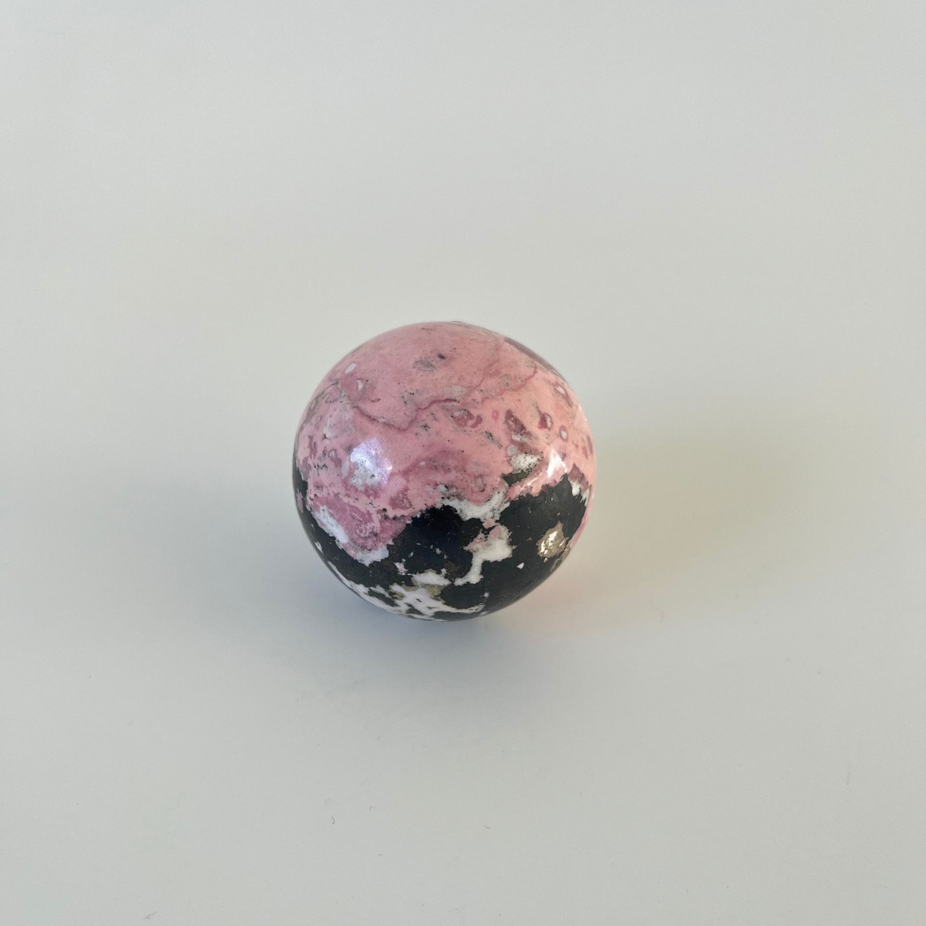 Rhodonite Sphere
