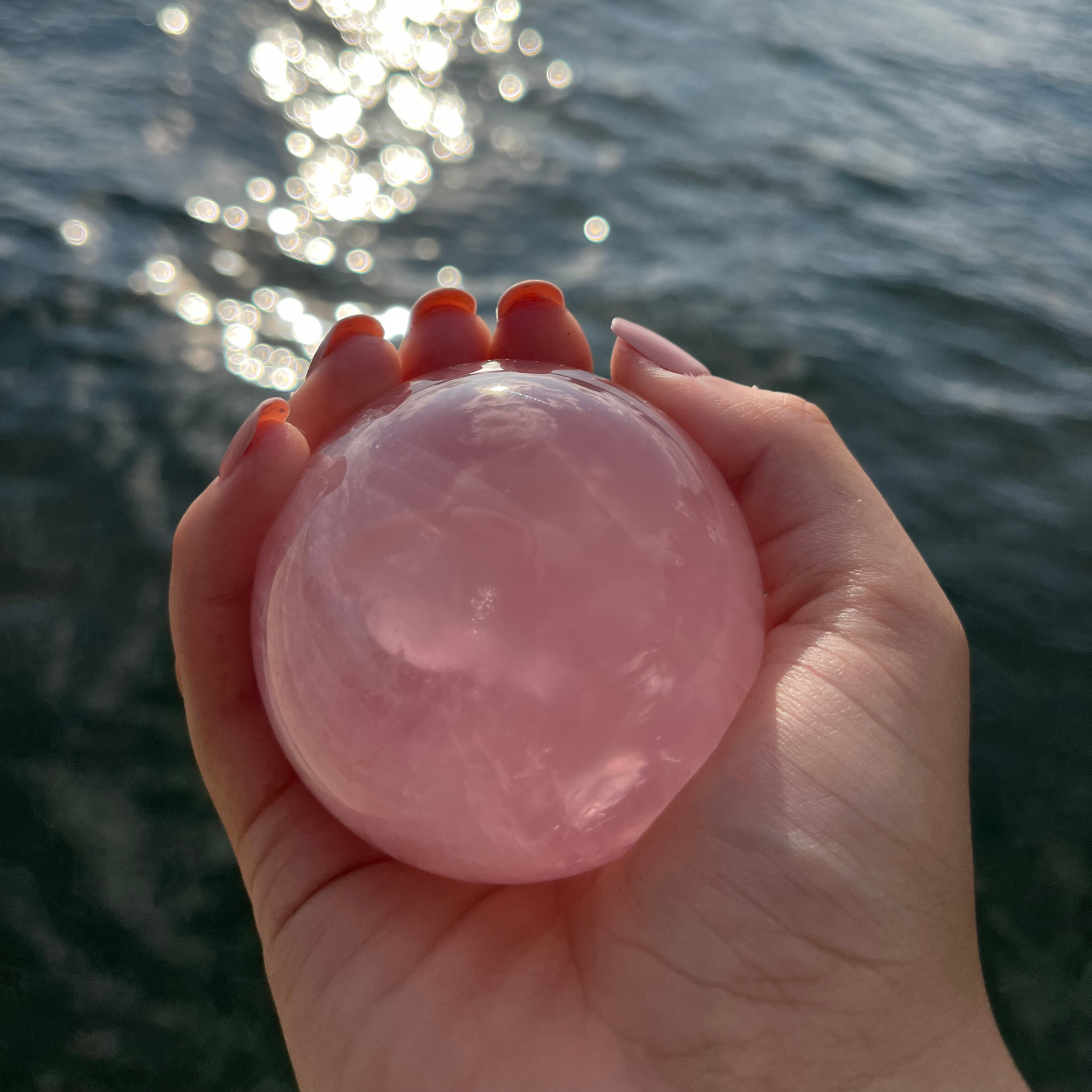 Rose Quartz Sphere