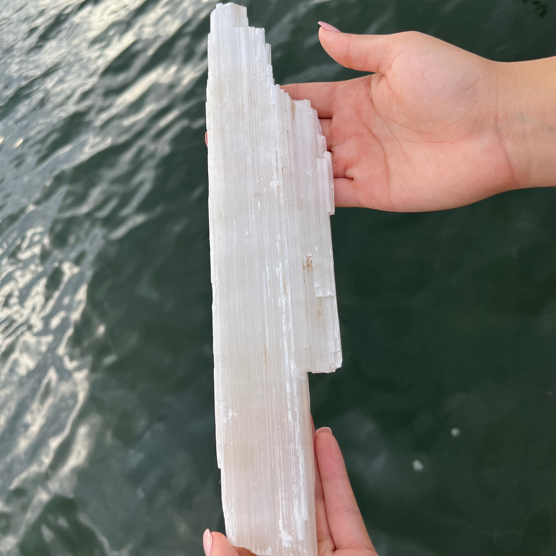 Selenite Raw Crystal Chunk