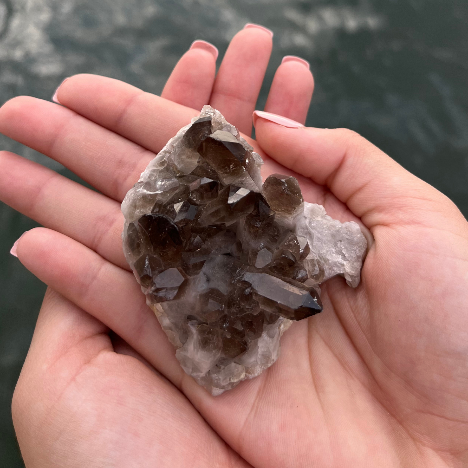Smoky Quartz Druse