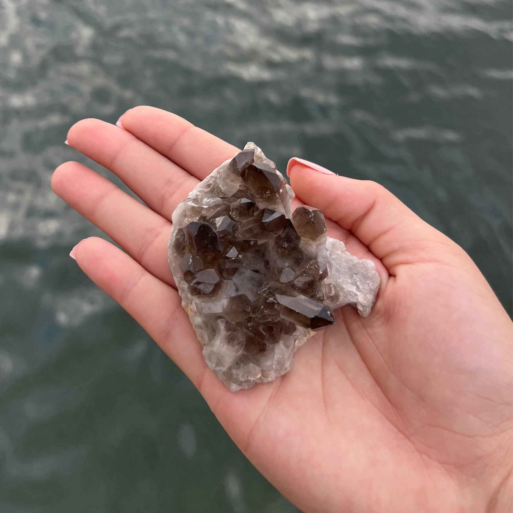 Smoky Quartz Druse