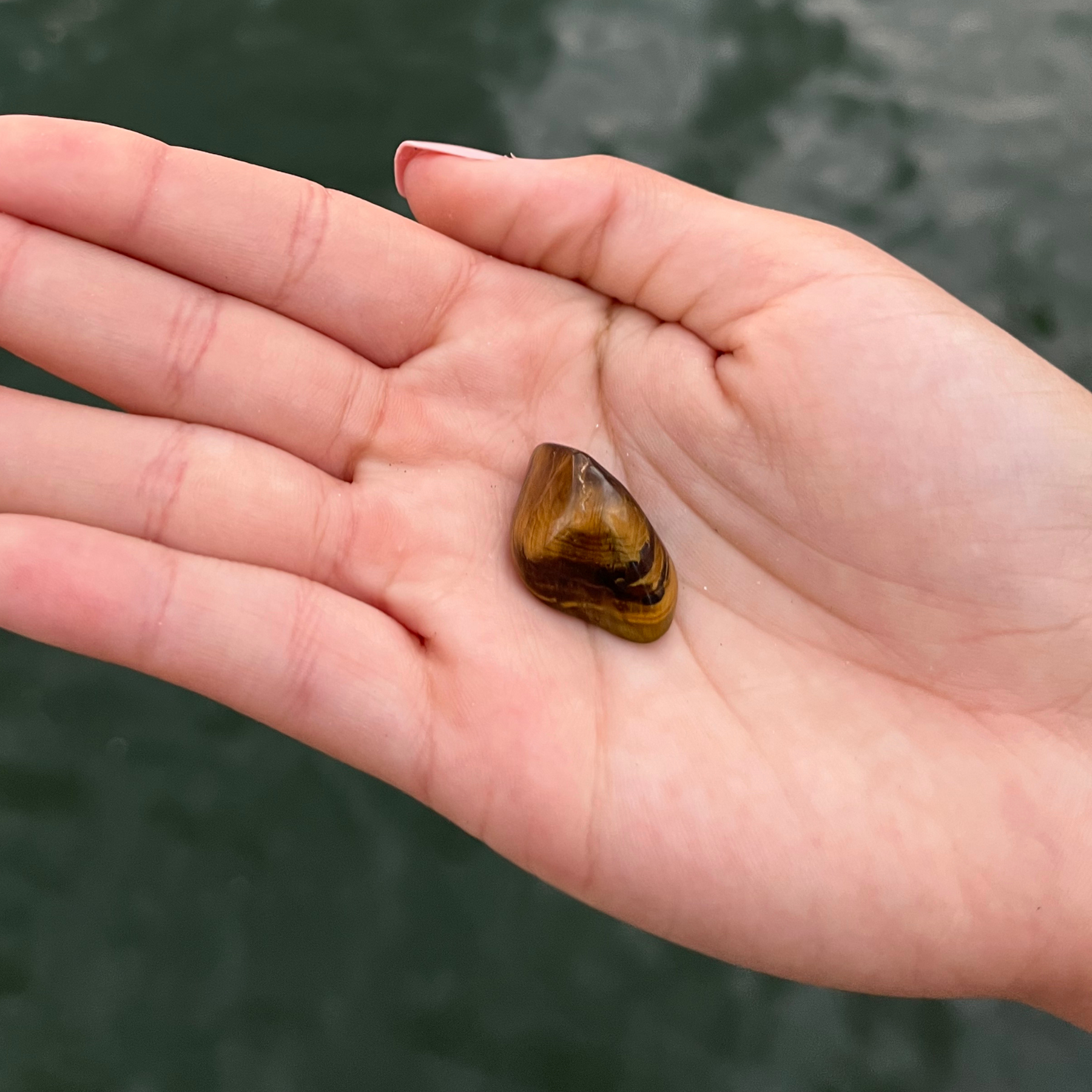 Tiger Eye Tumbled Stone
