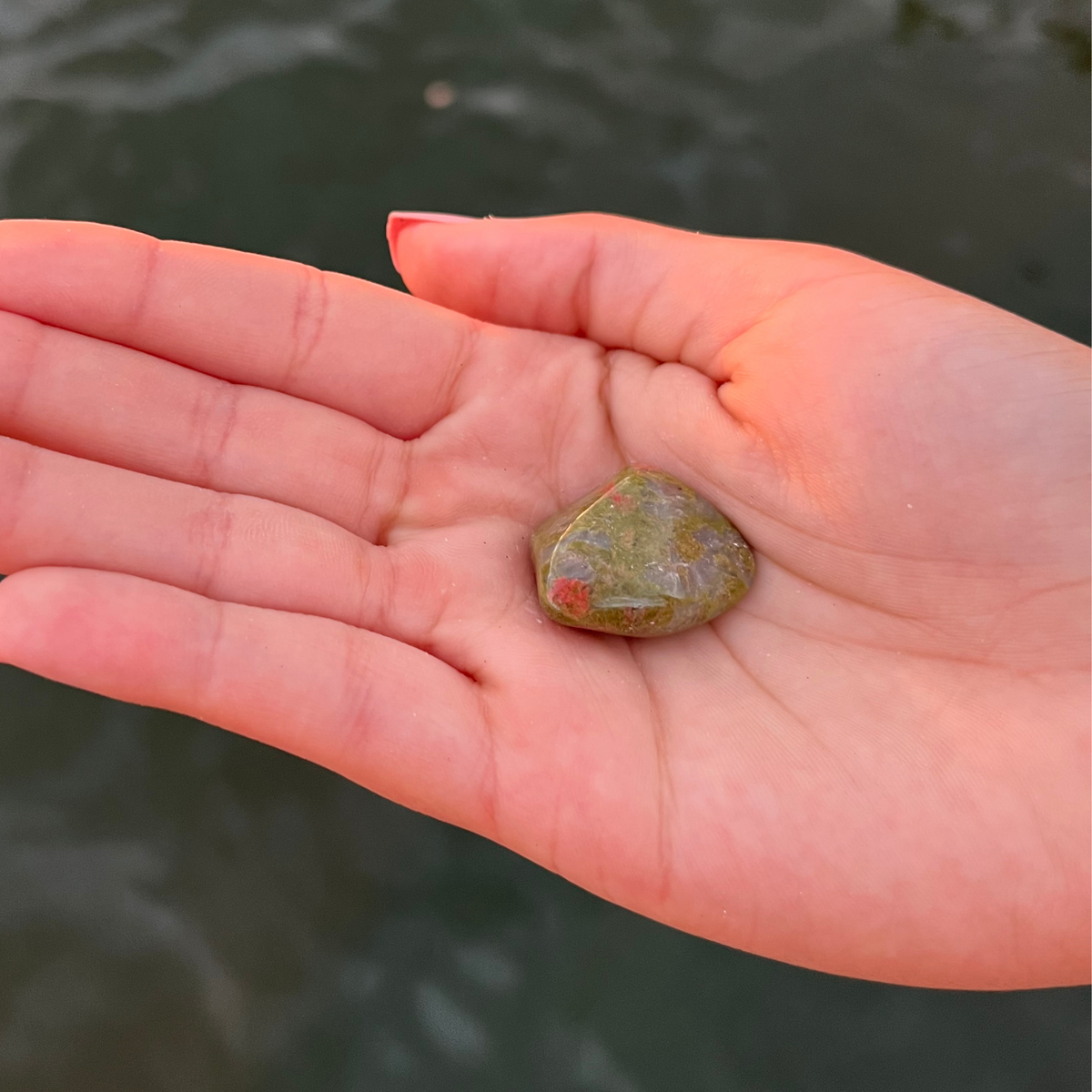Unakite Tumbled Stone