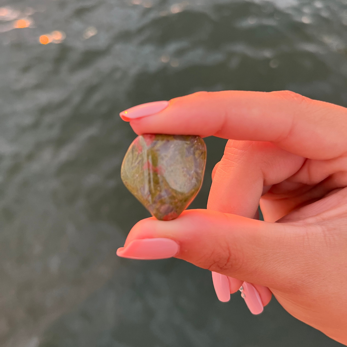 Unakite Tumbled Stone