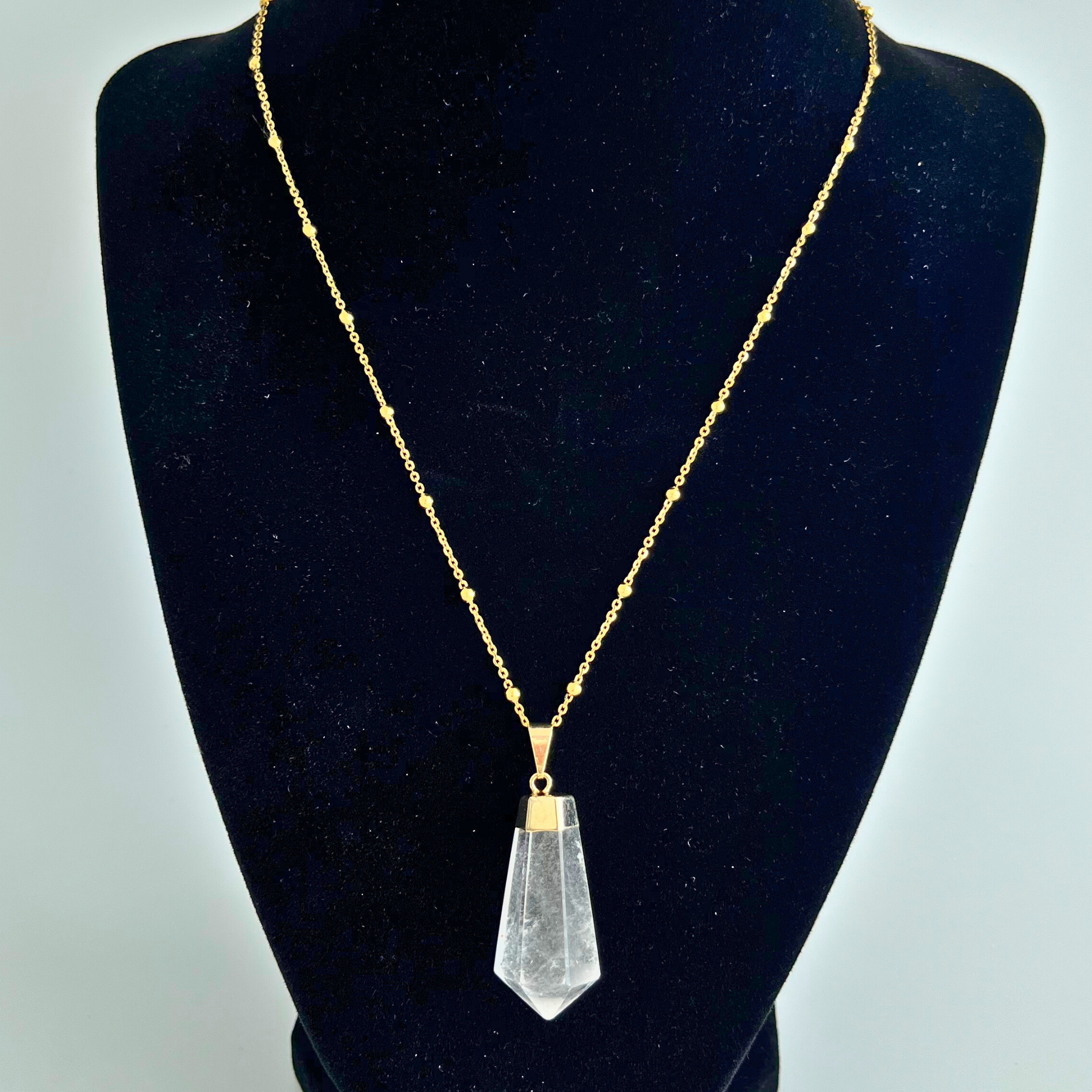 Crystal Drop Pendant