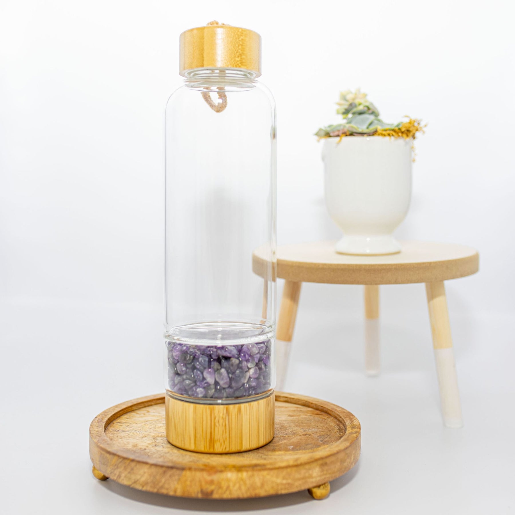 The Sip Vessel - Crystal Infused Water Bottle