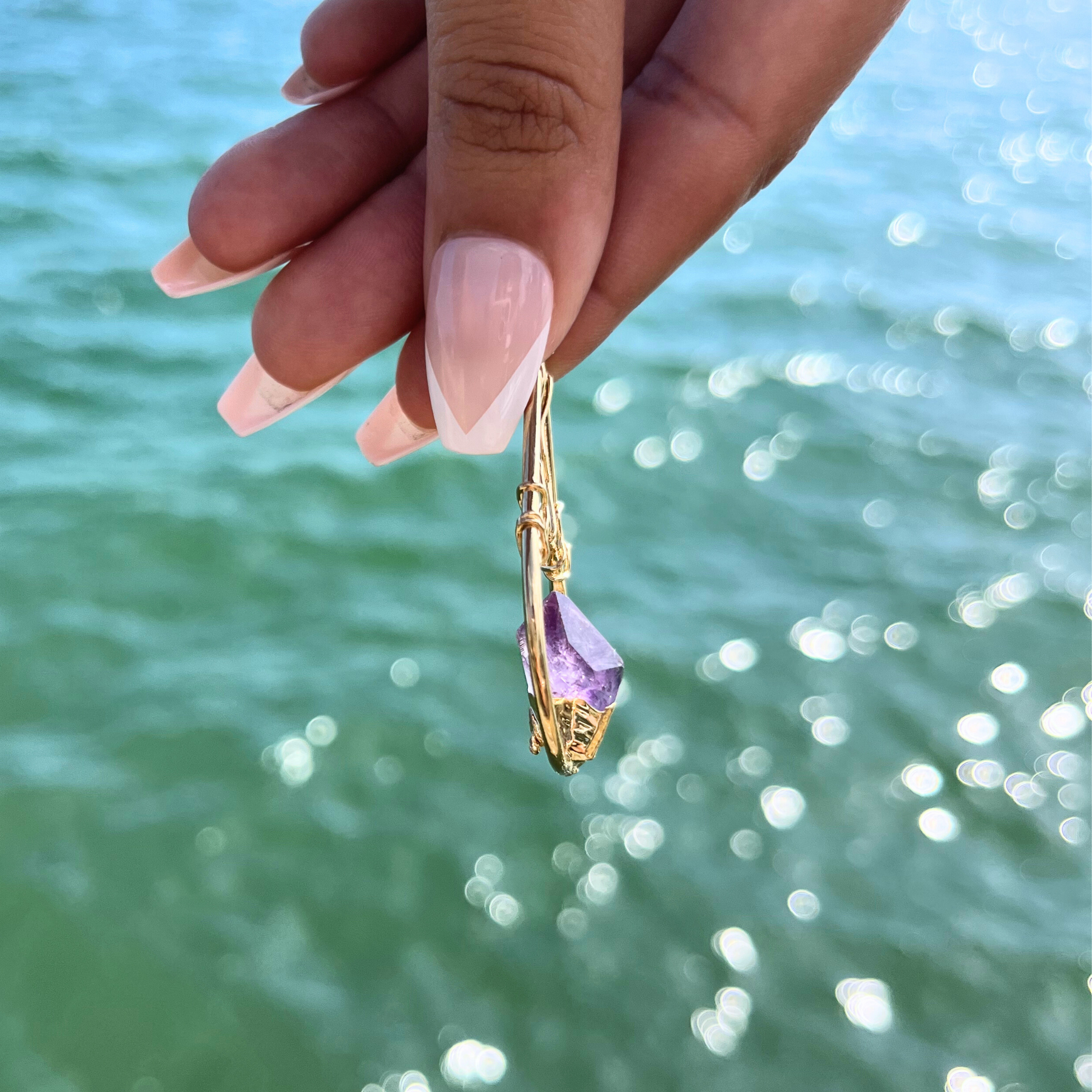 Amethyst Tree of Life Pendant