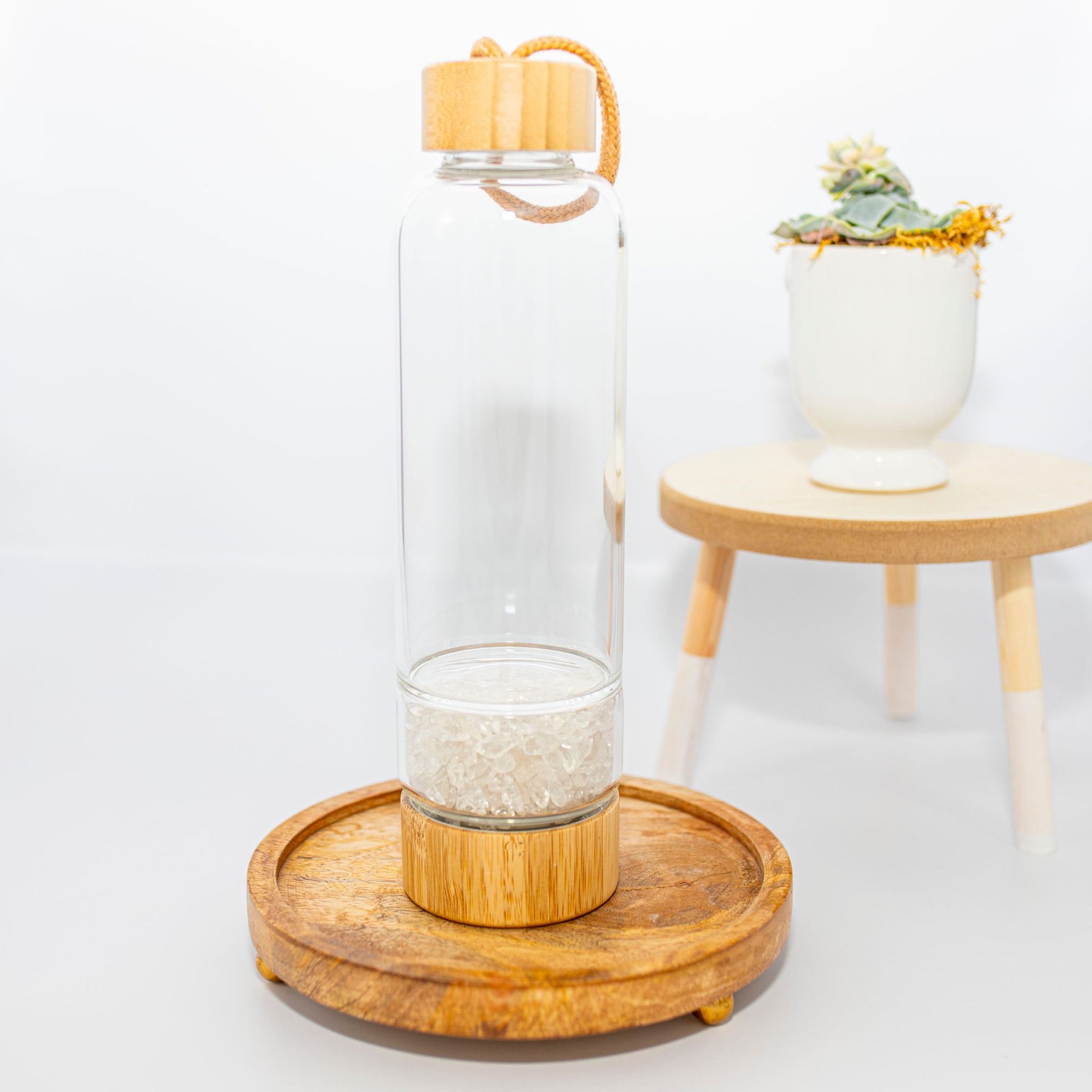 The Sip Vessel - Crystal Infused Water Bottle