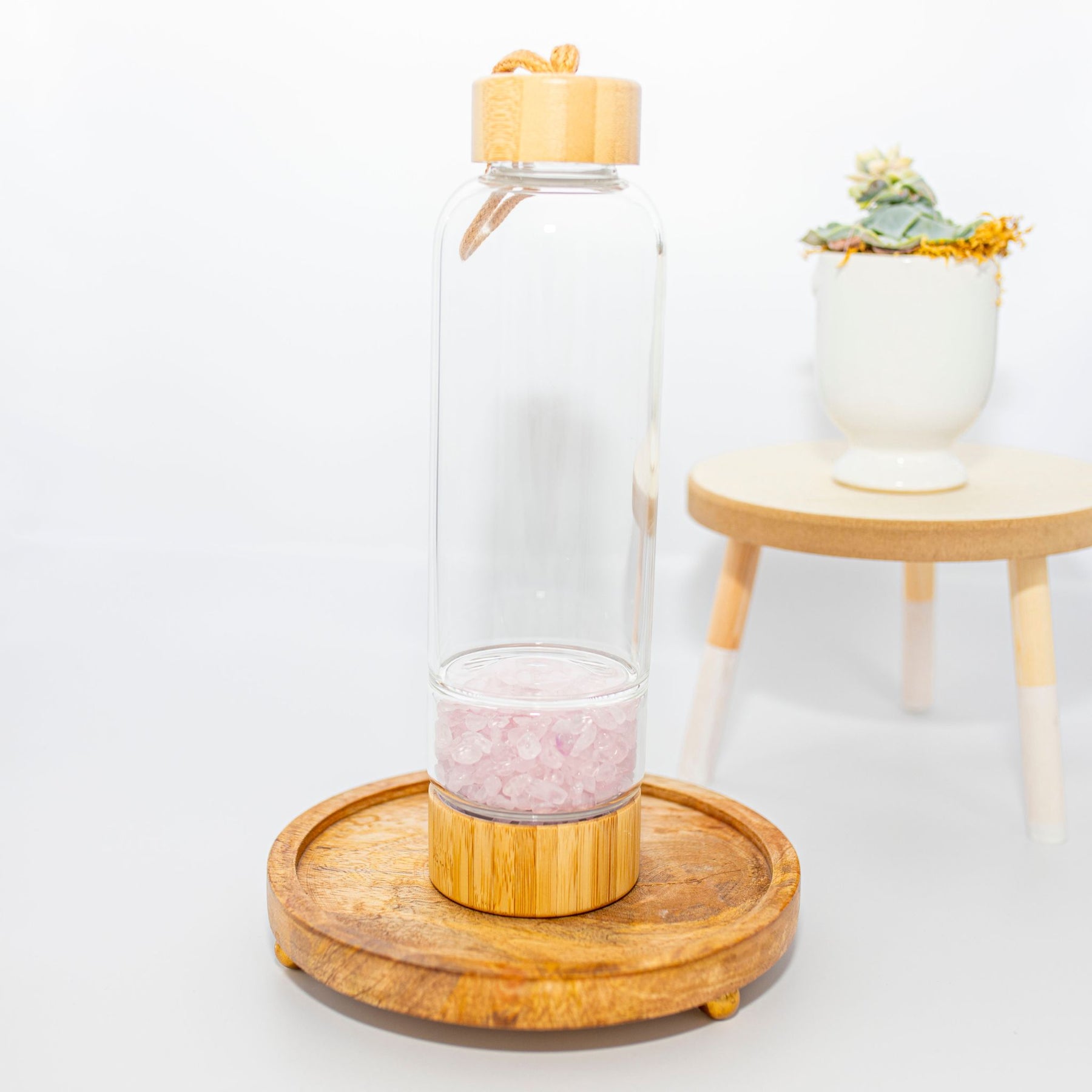 The Sip Vessel - Crystal Infused Water Bottle