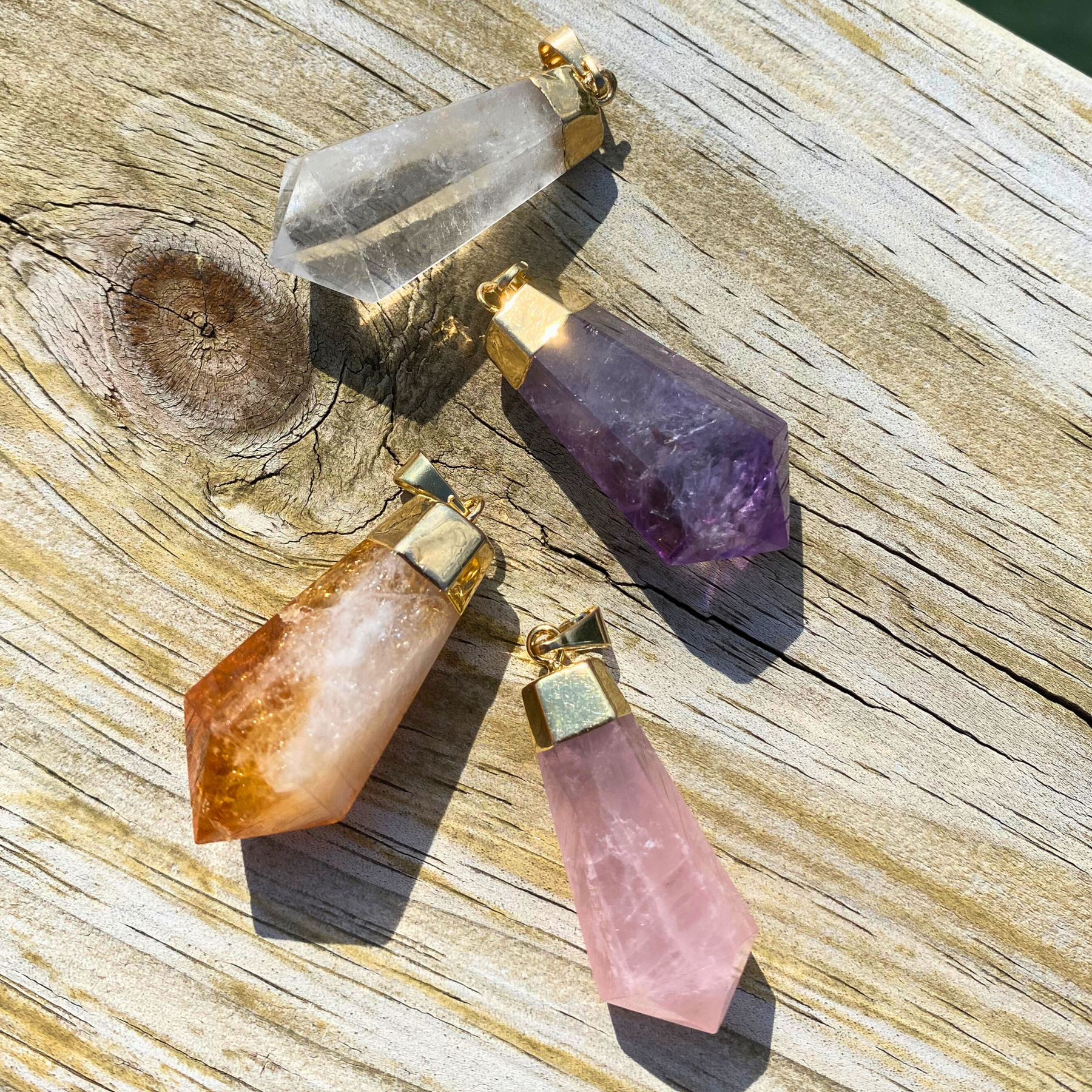 Crystal Drop Pendant