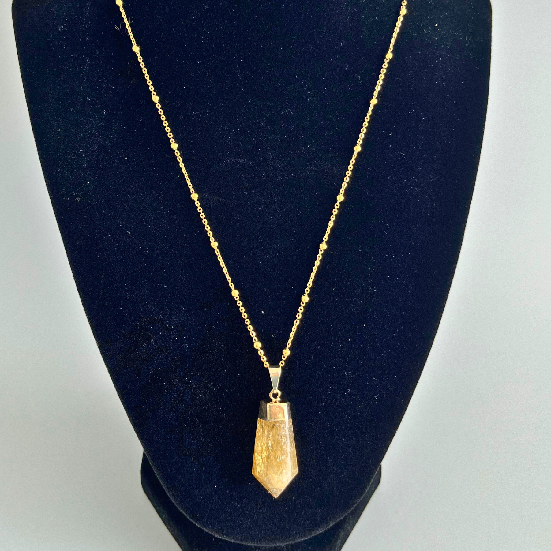 Crystal Drop Pendant