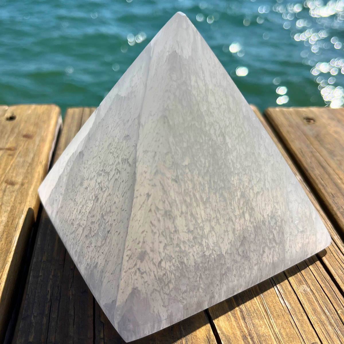 Selenite Pyramids