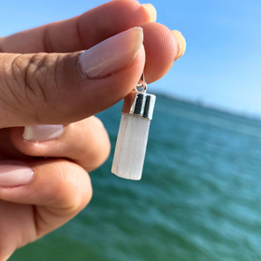 Selenite Pendant