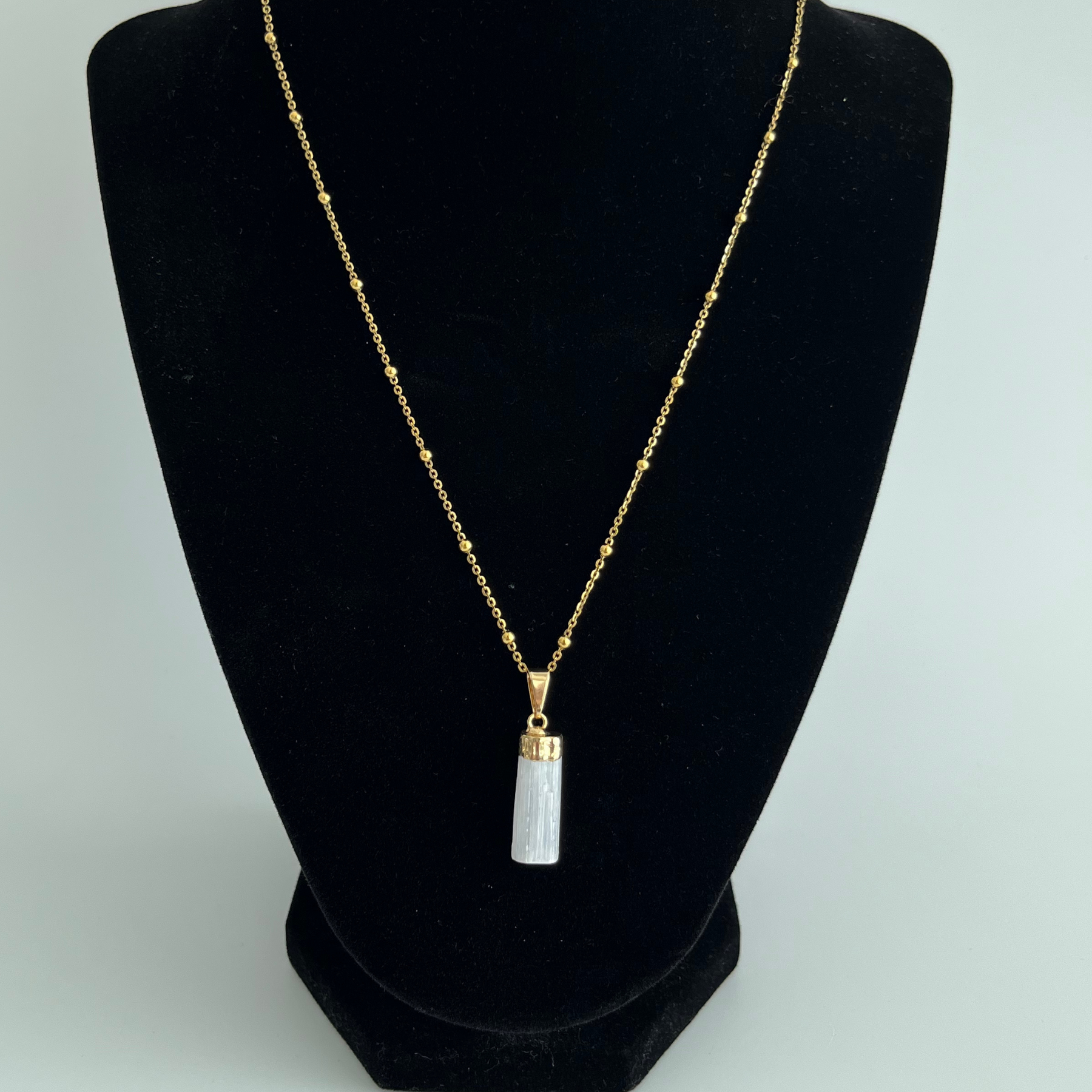 Selenite Pendant