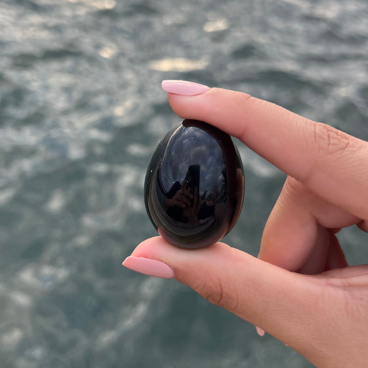 Black Obsidian Yoni Eggs – From Mexico