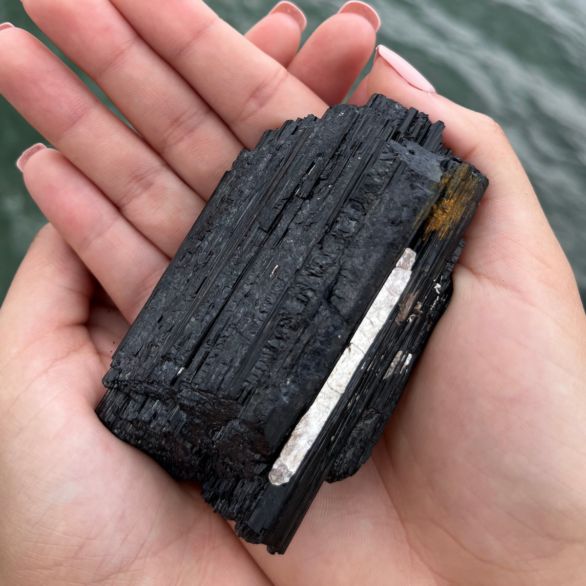 Black Tourmaline Chunk