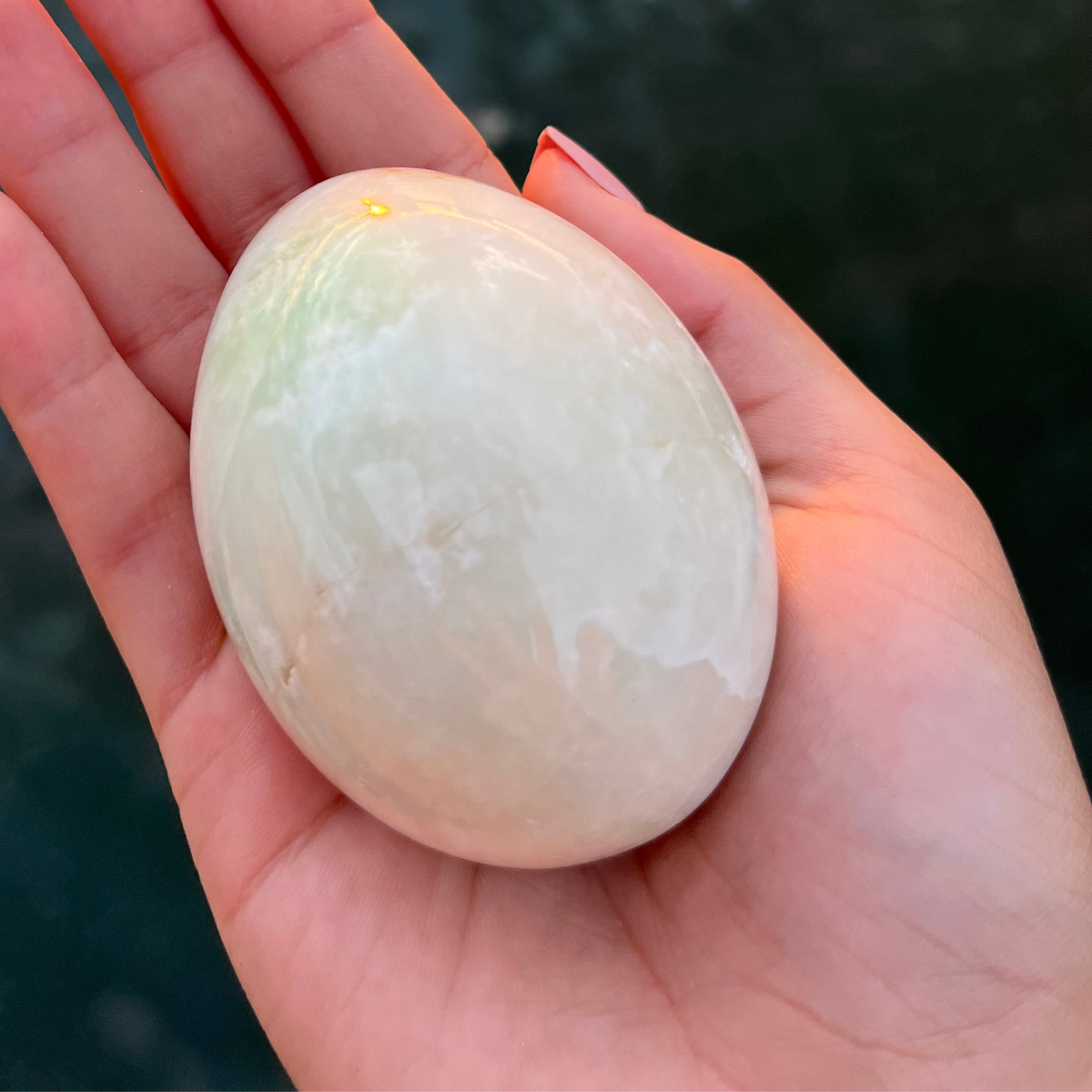 Caribbean Calcite Egg