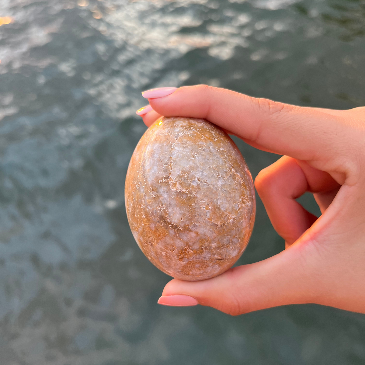 Caribbean Calcite Egg