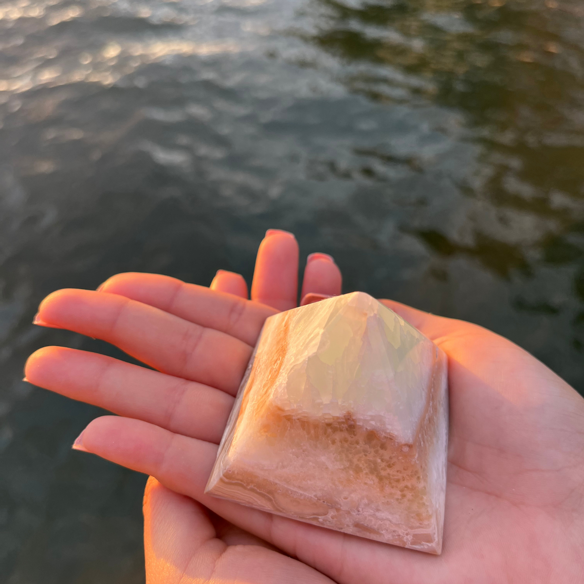 Caribbean Calcite Pyramid