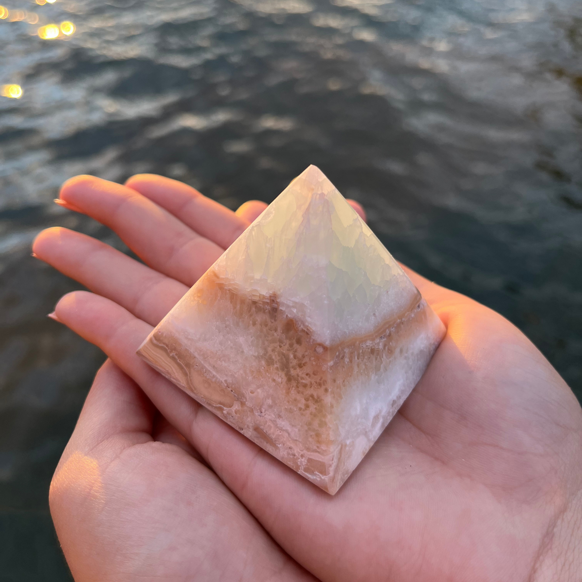 Caribbean Calcite Pyramid