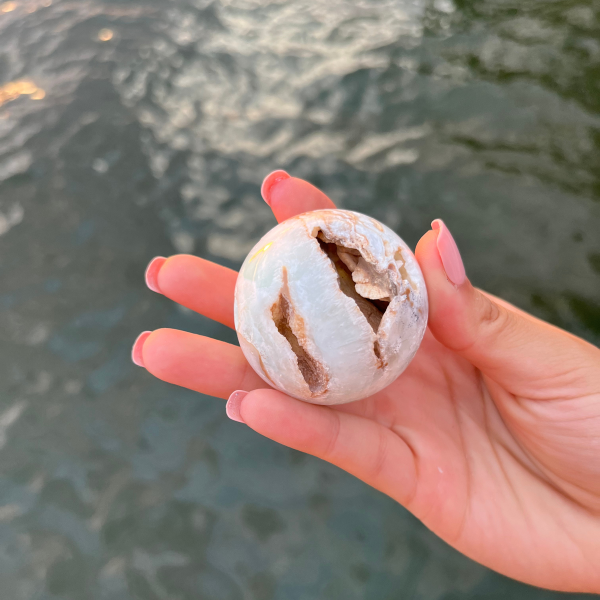 Caribbean Calcite Sphere