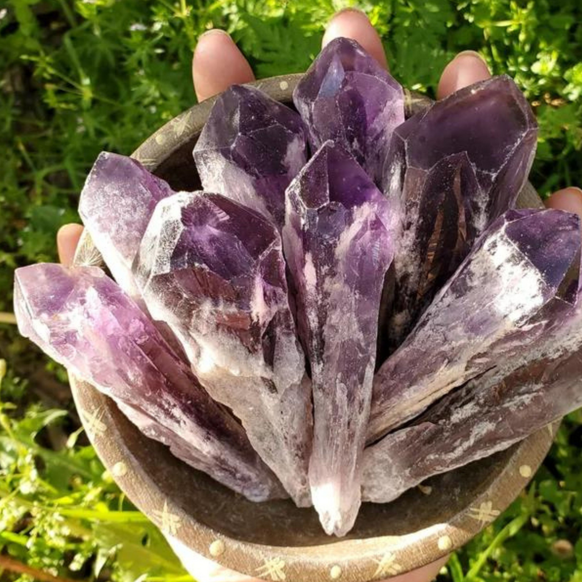 Rough Amethyst Points