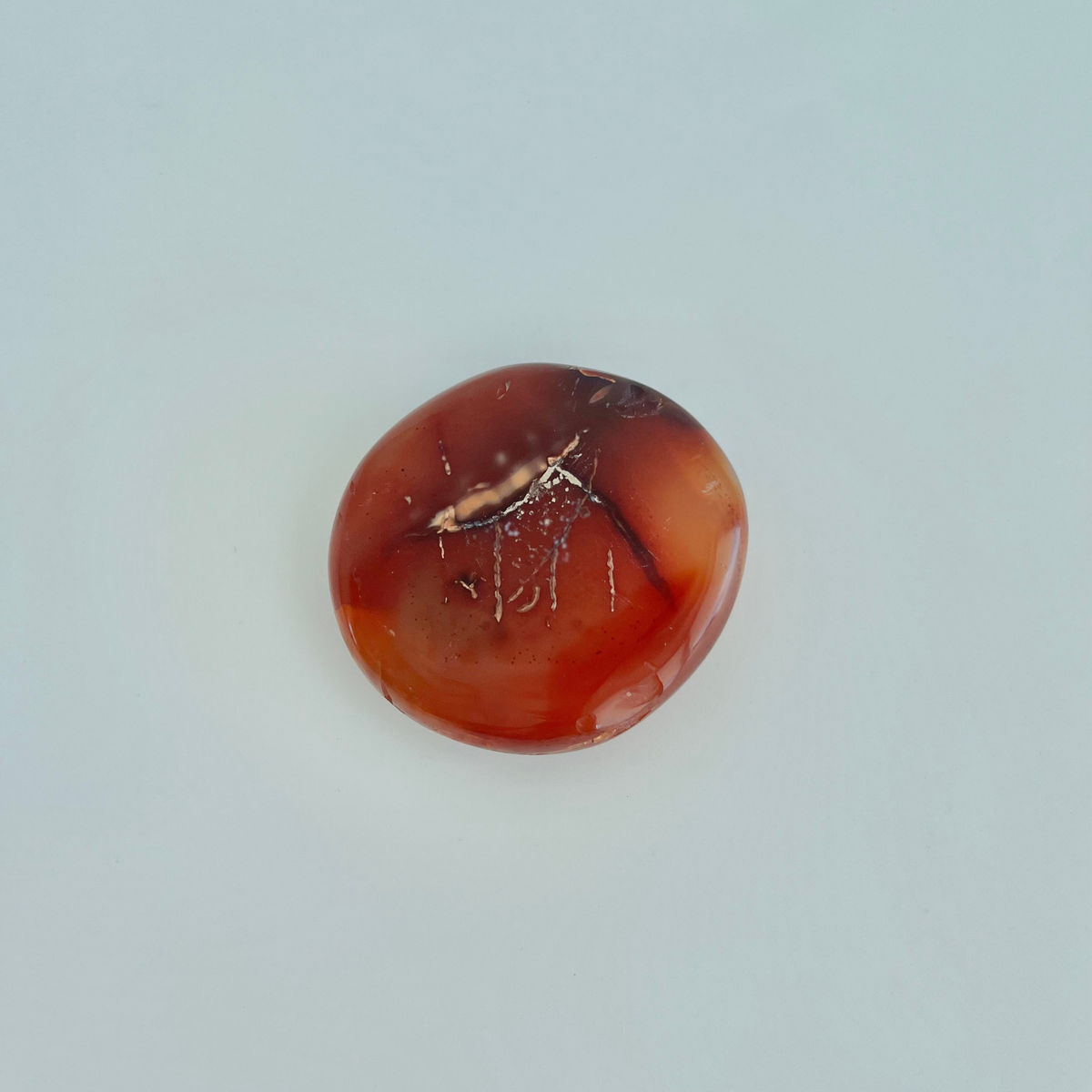 Carnelian Palm Stones