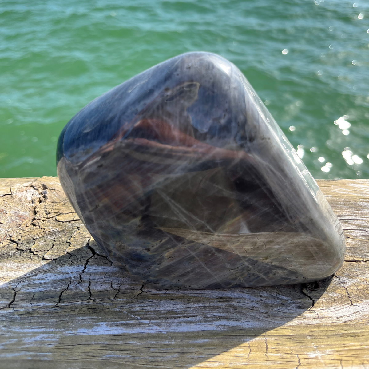 Purple Labradorite Polished